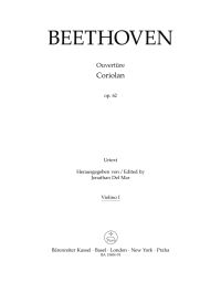 Overture Coriolan for Orchestra Op.62 (Violin I)