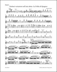 26 Variations on the Aria "La Follia di Spagna" for Orchestra (Wind Set)