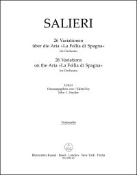 26 Variations on the Aria "La Follia di Spagna" for Orchestra (Cello)