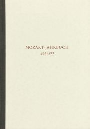 Mozart Jahrbuch 1976/77