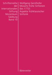 Mozarts Fruhe Sinfonien