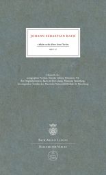Cantata No.33 Allein zu dir, Herr Jesu Christ (BWV 33) (Facsimile, hardback)