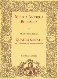Four Sonatas for Violin & Harpsichord (Piano)