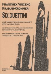 Six Duettinos for Two Recorders (Descant, Treble)