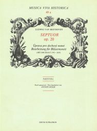 Septet Op.20 arranged for Wind Nonet (Full Score, paperback)