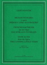 The Cunning Little Vixen Entr'acte Music (Study Score)