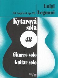 36 Capriccios Op.20 for Guitar