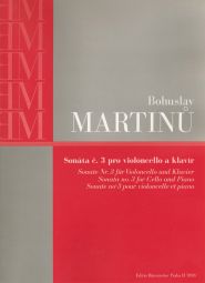 Sonata No.3 for Violoncello and Piano