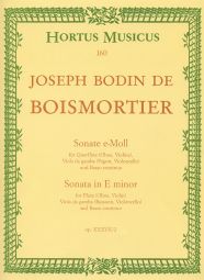 Sonata in E minor Op.37/2 for Flute (Vln, Ob), Viola da gamba (Cello, Bsn), Basso continuo