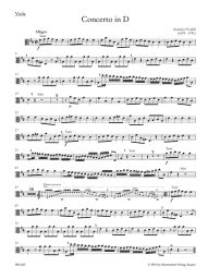 Concerto for Flute in D major RV783 (Viola)