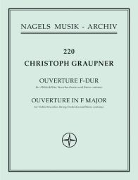 Overture in F major (Full Score, paperback)