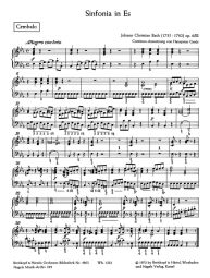 Sinfonia, Op.6, No. 3 in E-flat (Cembalo)