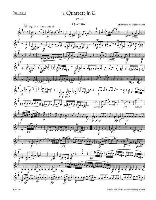 The Ten Celebrated String Quartets