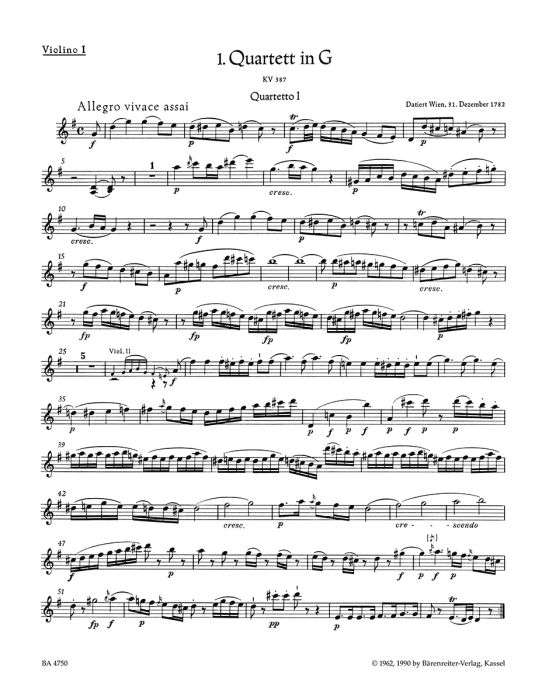 The Ten Celebrated String Quartets